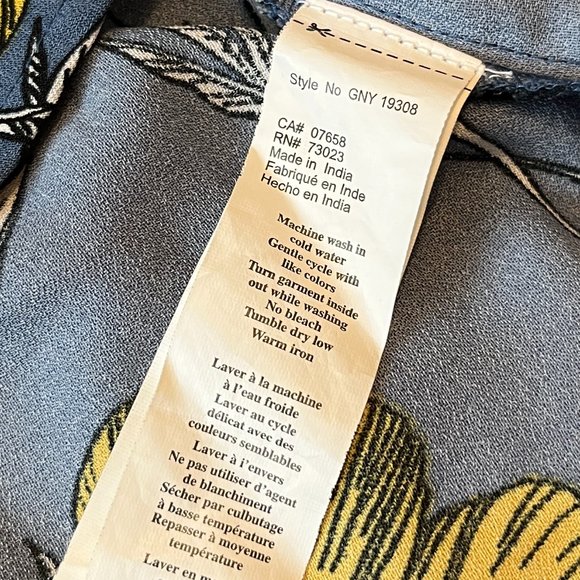 URBAN HERITAGE Dress Size Large Surplice Front V Neck Back Ruffle - Picture 11 of 16